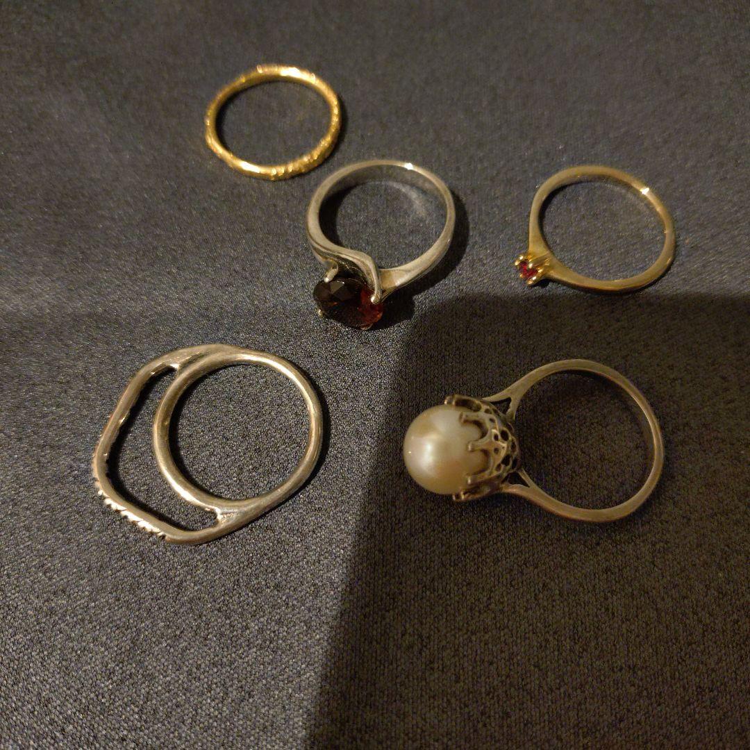 トモ様用　イオッセリアーニ ５連リング