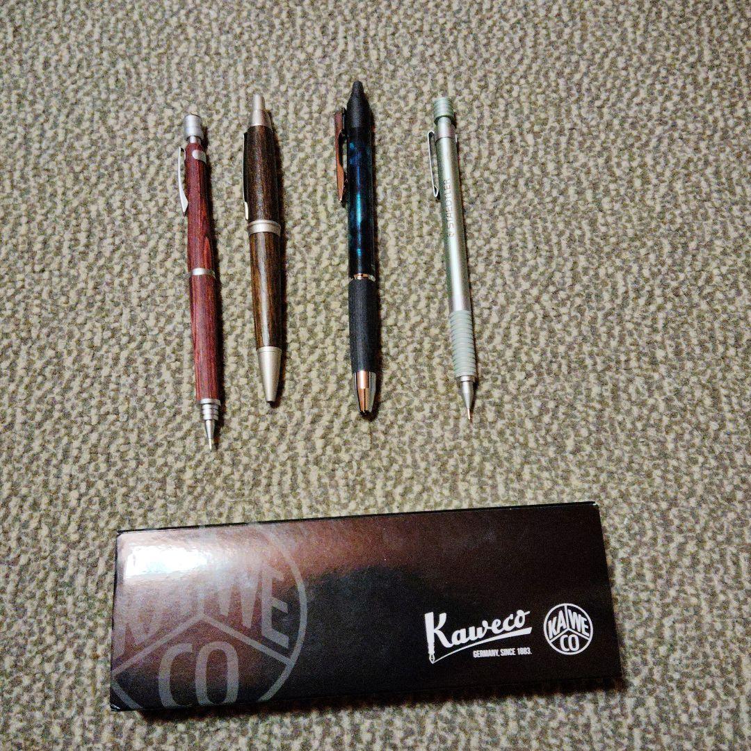 Kaweco シャープペンシル 4本セット カヴェコ ペンシルスペシャル シャープペンシル ブラック 0.3/0.5/0.7