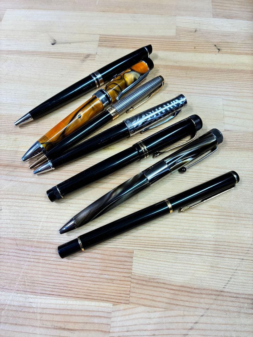 ボールペン　7本まとめて　パーカー　モンテベルデ　カヴェコ　ウォーターマン ボールペン 7本まとめて パーカー モンテベルデ カヴェコ