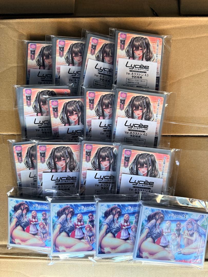 未開封】Lycee Ver.ネクストン 4.0限定スリーブ 1カートン分 - メルカリ