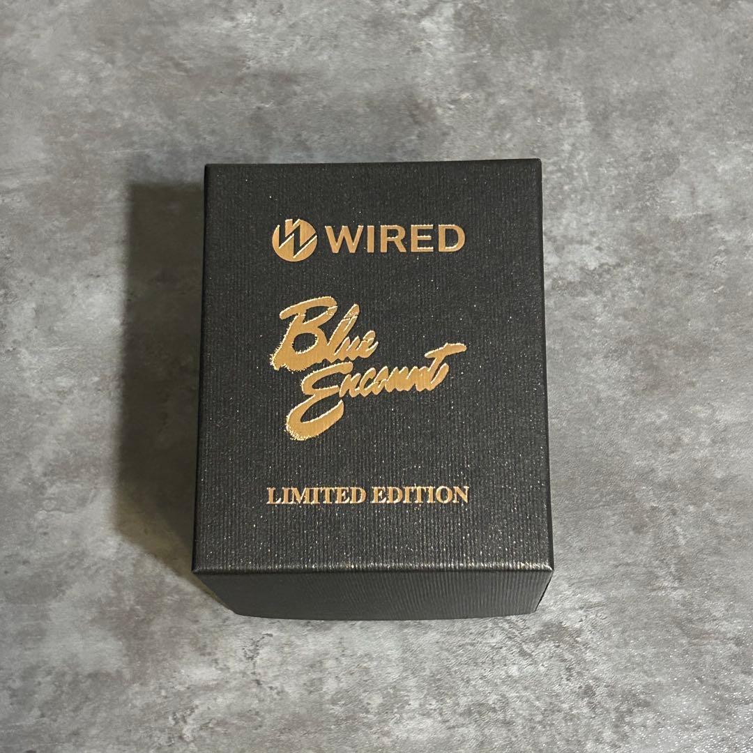 未使用】WIRED × BLUE ENCOUNT コラボ腕時計 ブルエン