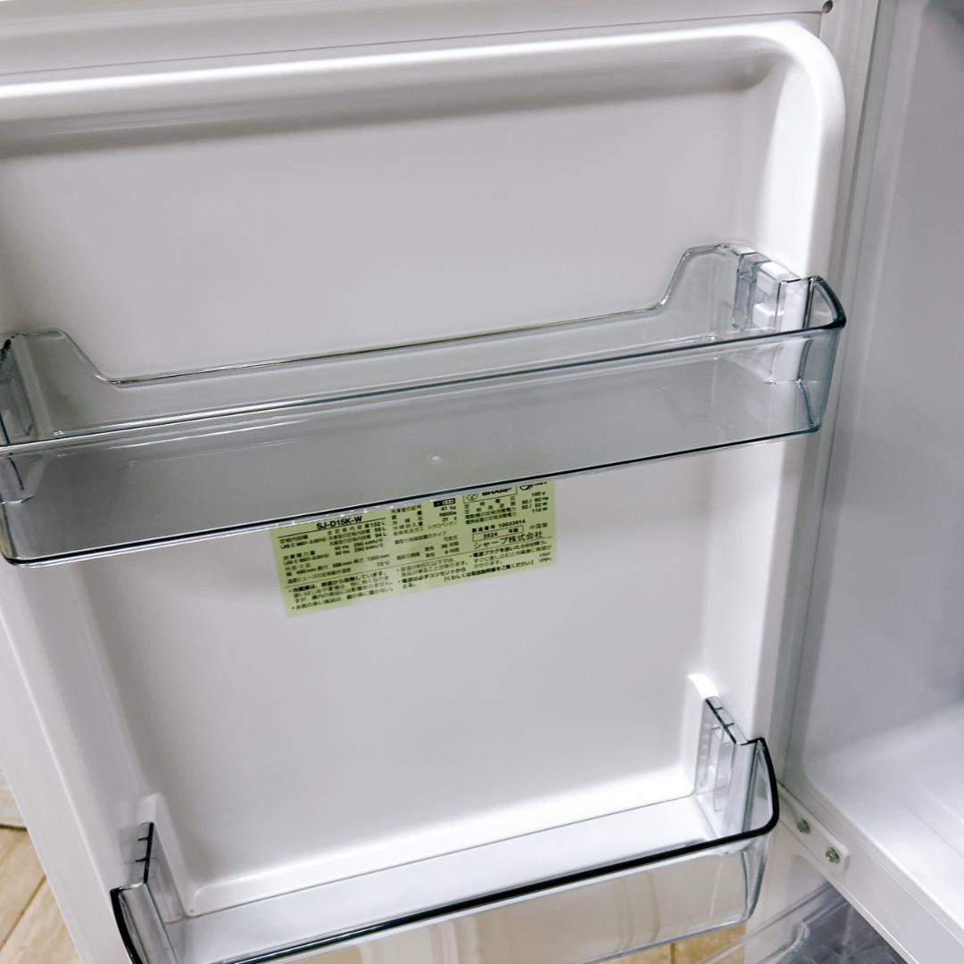 K121915 シャープ 152L 冷蔵庫 一人暮らし 小型