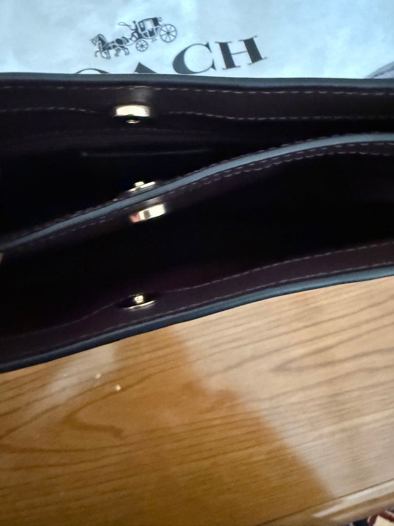 COACH ブラウン ショルダーバッグ