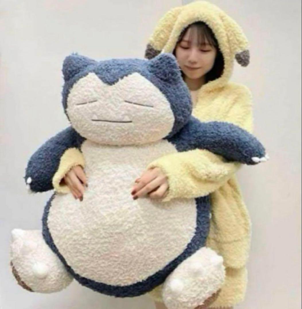 ジェラートピケ　ポケモンスリープ　カビゴン　クッション　ぬいぐるみ