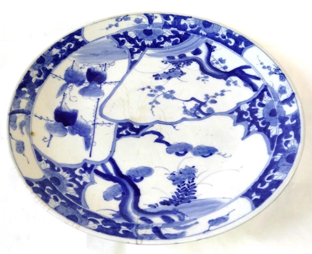 有田焼 村上玄輝 染付 亀甲文 六角紋 カップ＆ソーサー碗皿 2204