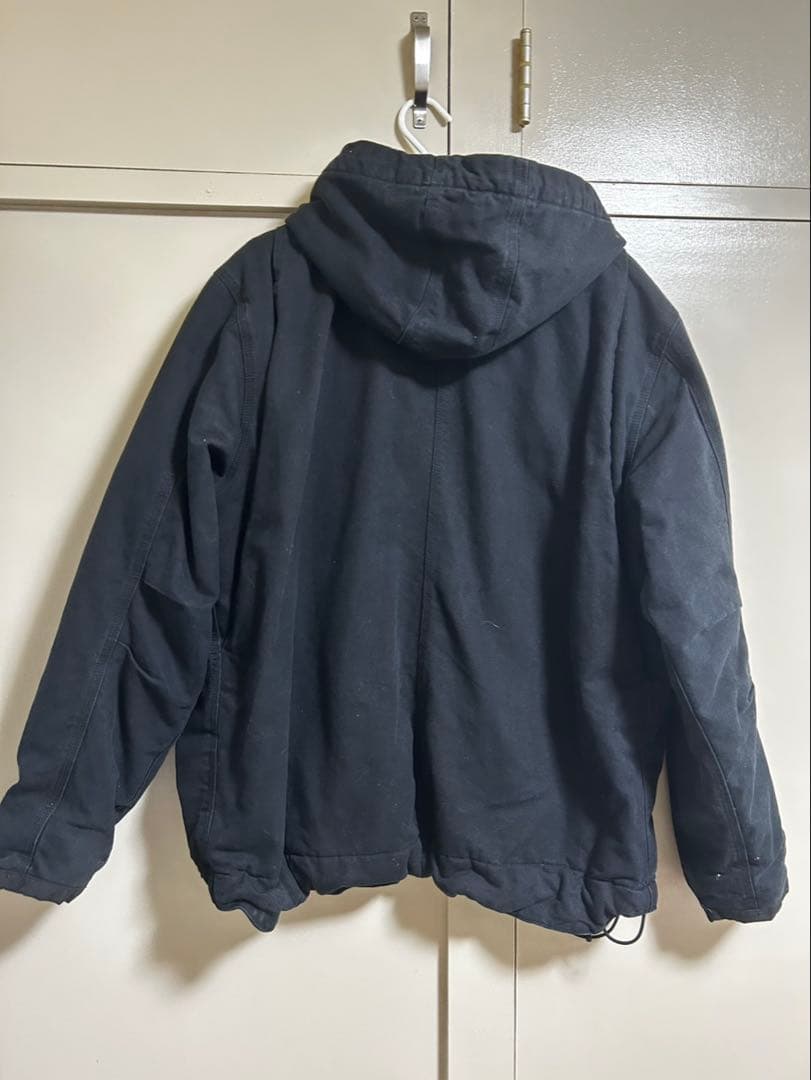Carhartt フリースライニングジャケット ブラック