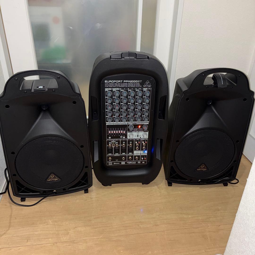 最上位　Behringer ポータブルPA EUROPORT ppa2000bt