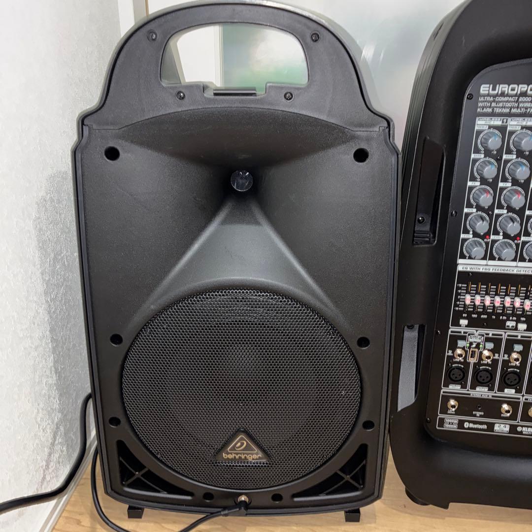 最上位　Behringer ポータブルPA EUROPORT ppa2000bt