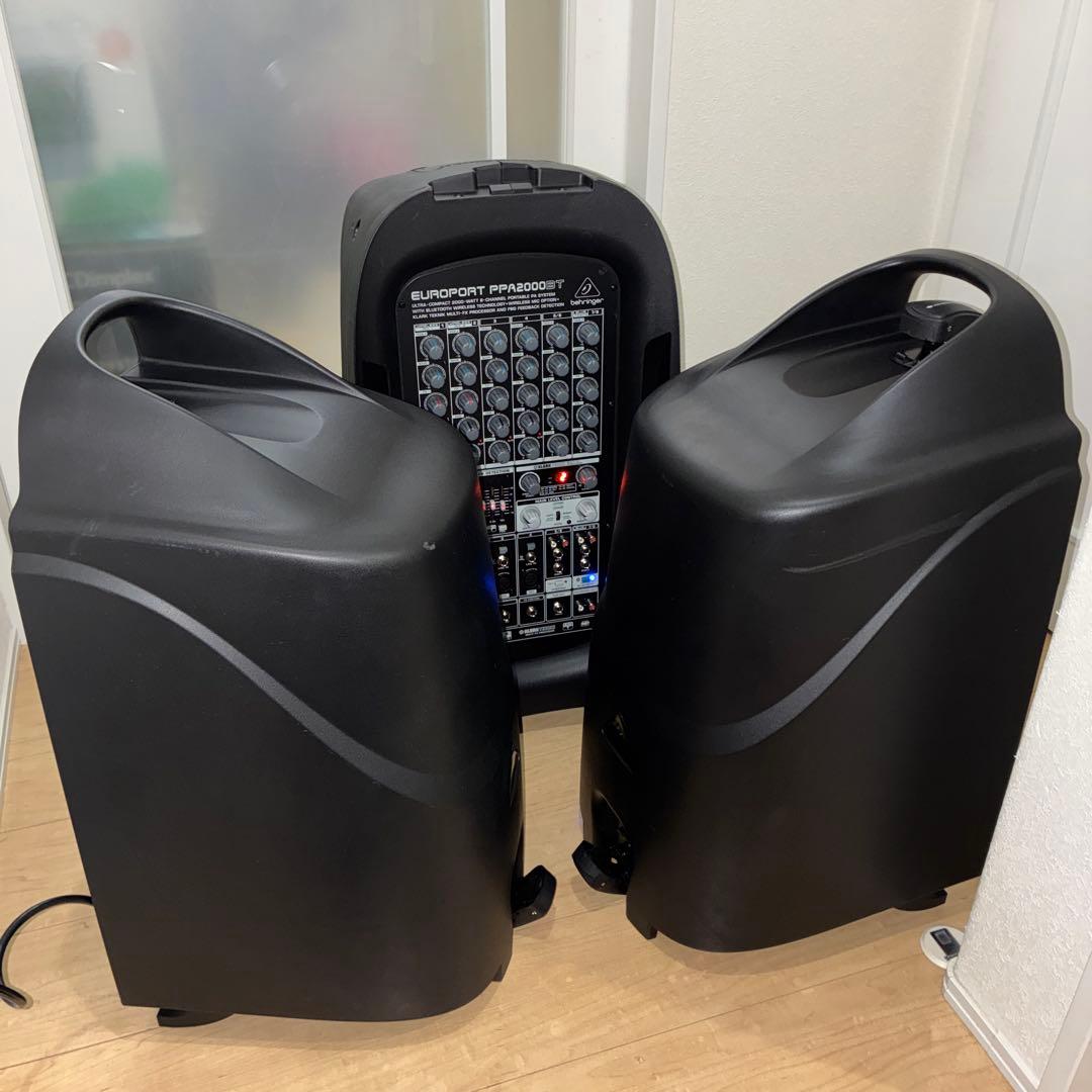 最上位　Behringer ポータブルPA EUROPORT ppa2000bt