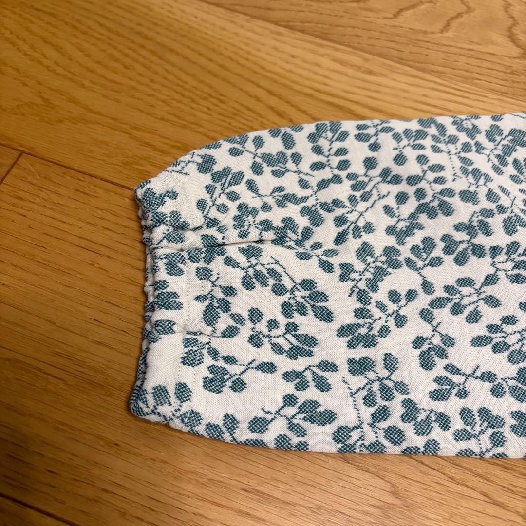 【新品】ナルエーコットン接結（綿入り）厚手ナッツジャガードパジャマ