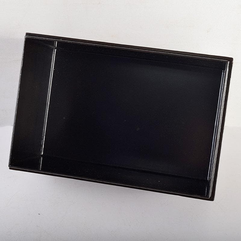 茶道具 鎌倉彫 高台寺文 利休茶箱 黒楽茶碗 振出など 七点一式 M R8803