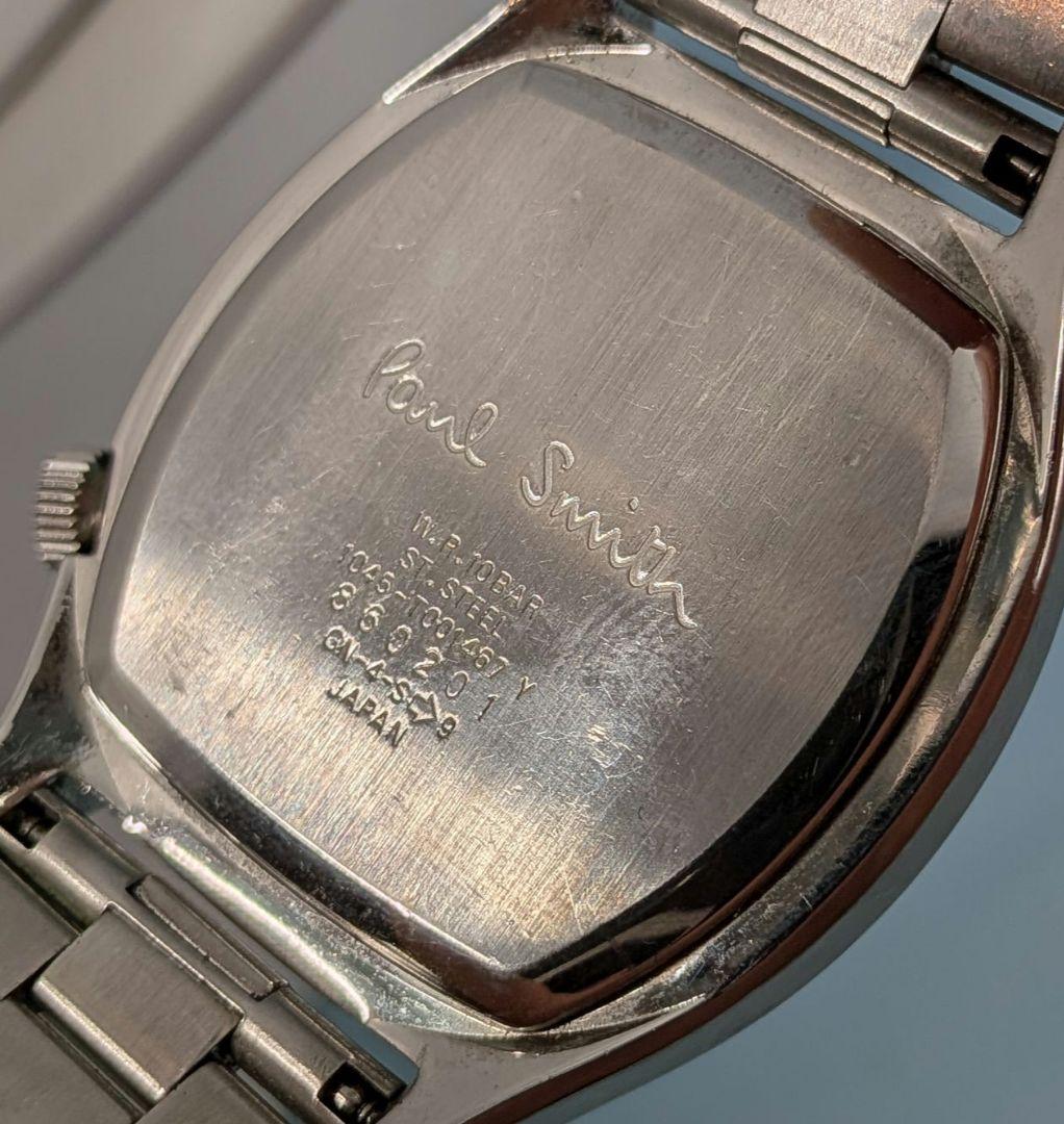 [稼働 電池交換済]Paul Smith 7 ナンバーセブン スモセコ