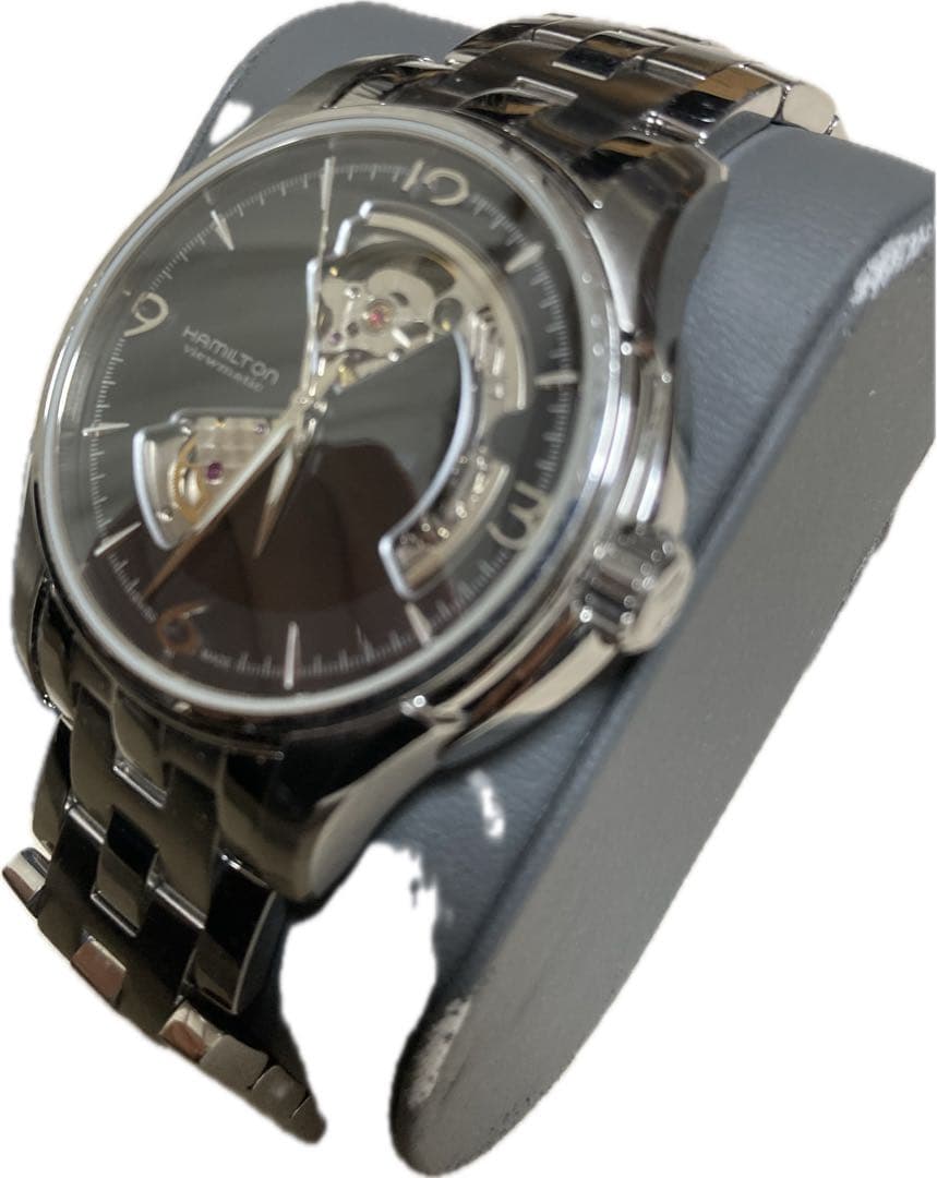 HAMILTON ハミルトン ジャズマスター オープンハート 自動巻き 黒