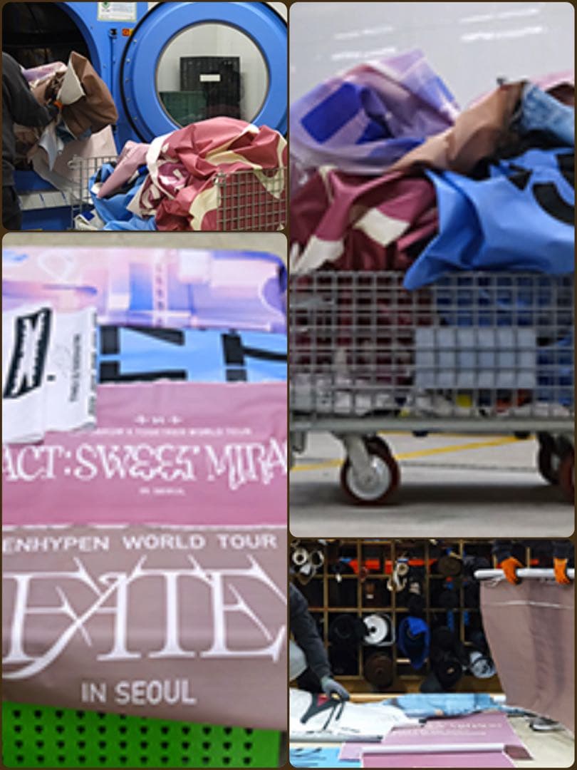 ヌカク × ルセラフィム ハイブ upcycling クロスバッグ - メルカリ