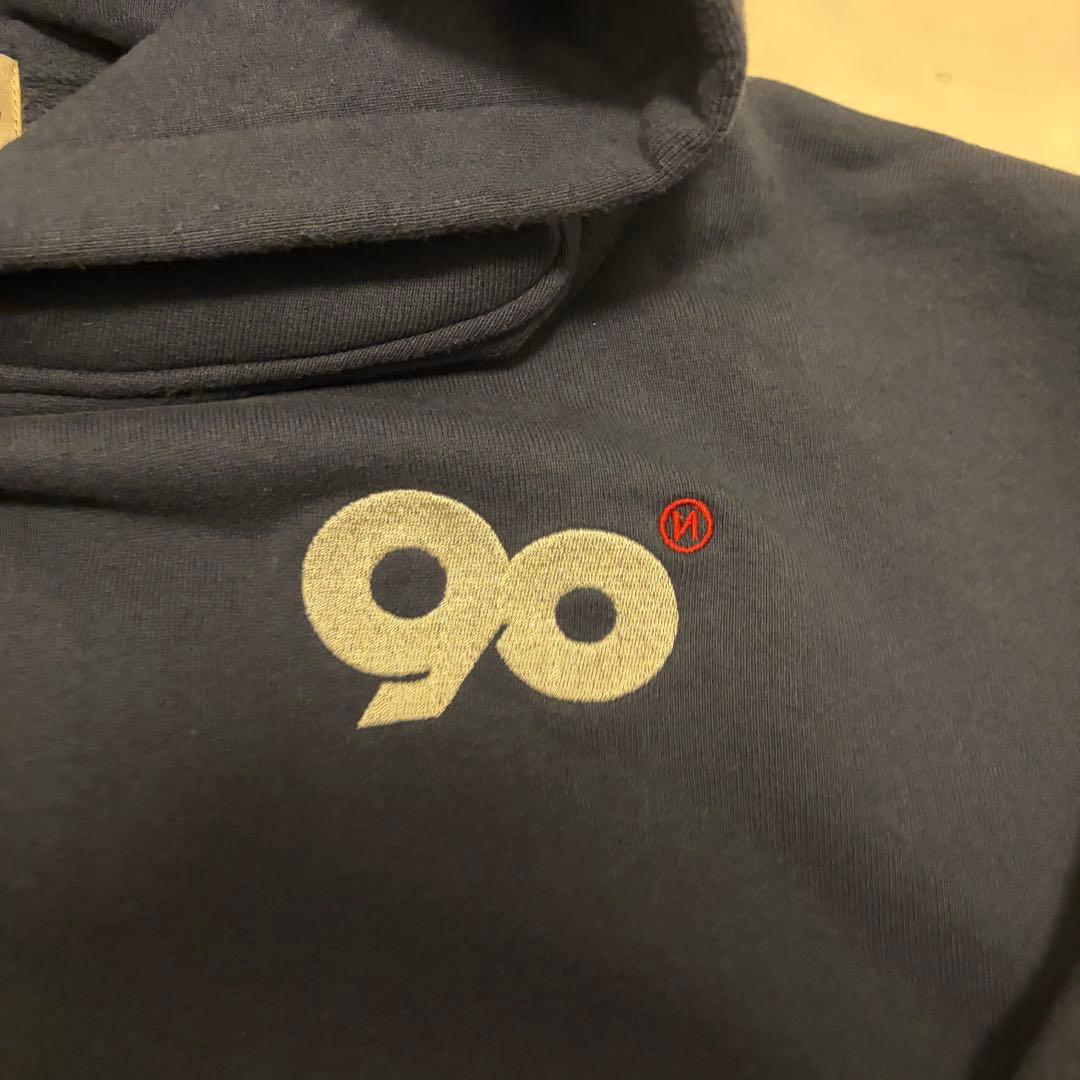 【最終値下げ！】9090 ネイビー パーカー スウェットパンツ セットアップ L