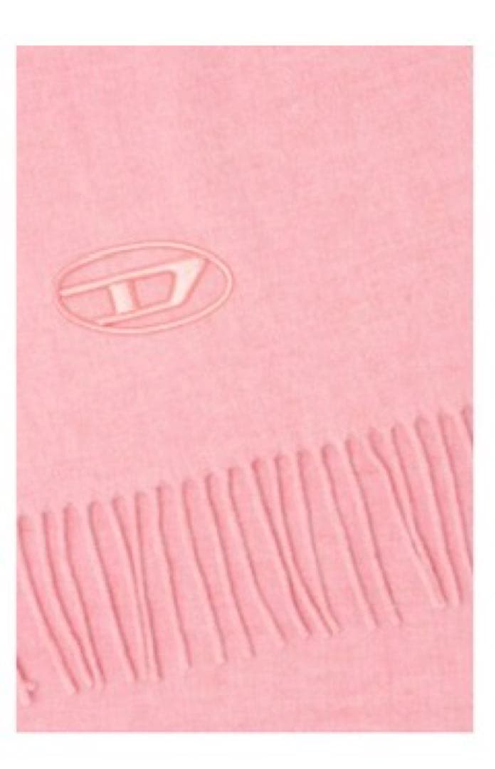 DIESEL マフラー スカーフ ピンク 冬 ブランド ピンク系 DIESEL(ディーゼル) マフラー・ストール(レディース) - 海外