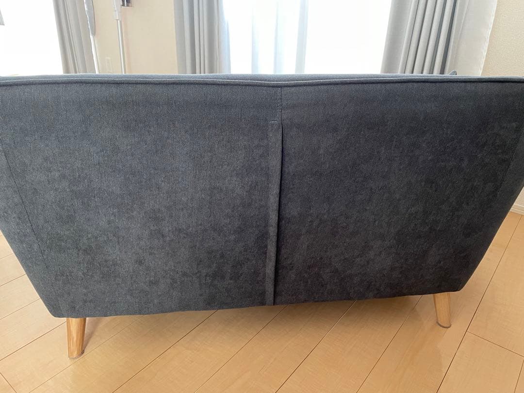 ソファ　2人掛け　　グレー