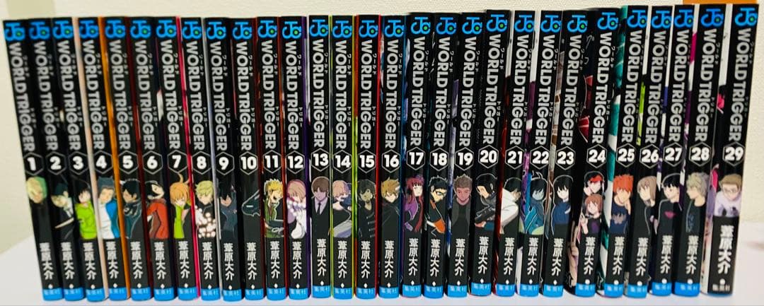 ワールドトリガー 1〜29巻 全巻セット 状態良好 即日発送 まとめ売りコミック