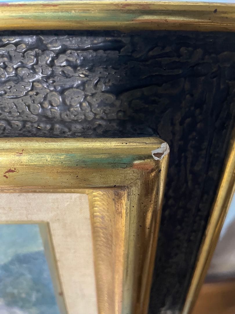 水野一作ミハス【アンダルシア】油絵