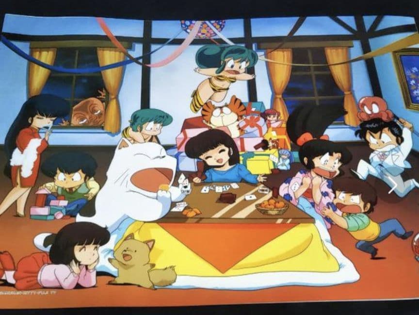 【ポスター】A3サイズ うる星やつら 8枚セット