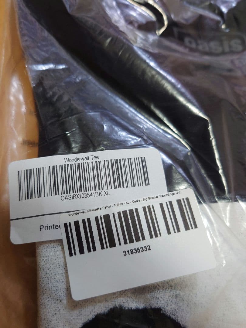 ヒ*ロ様 Wonderwall Silhouette T-shirt サイズ X