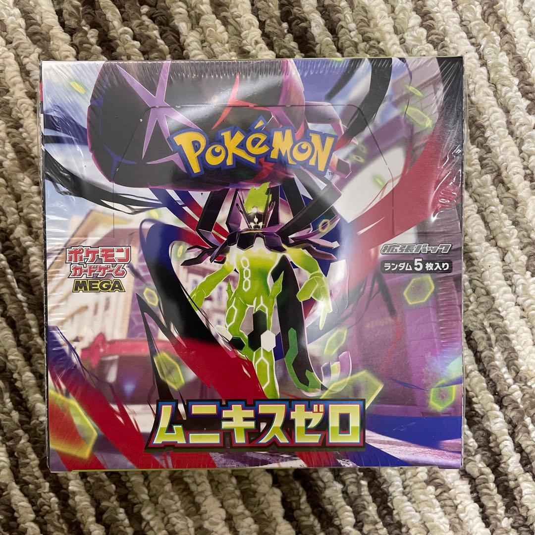 新品・未開封】ポケモンカードゲーム MEGA ムニキスゼロ シュリンク