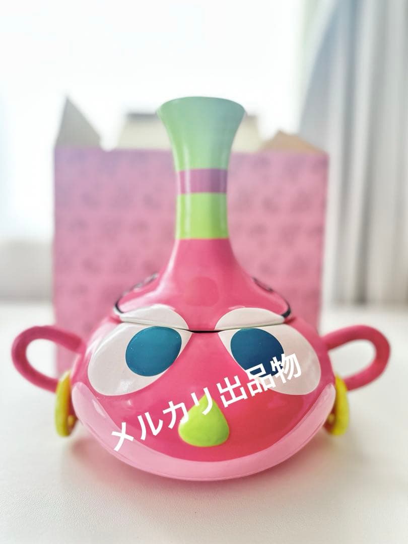 超レア ハクション大魔王 アクビちゃん 陶器 小物入れ つぼ 壺