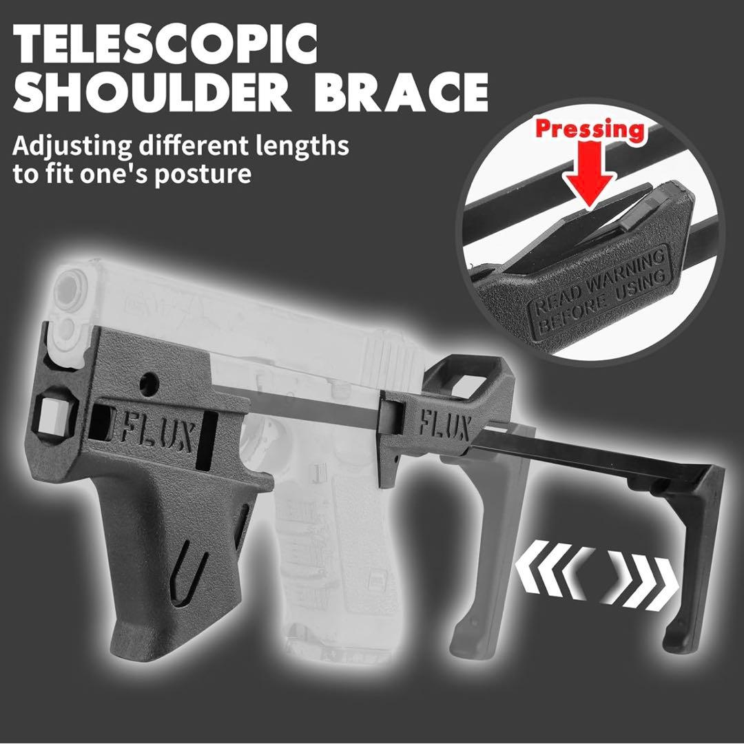 未使用）グロック ポストコンバージョンキットストック +フラッシュマグ セット