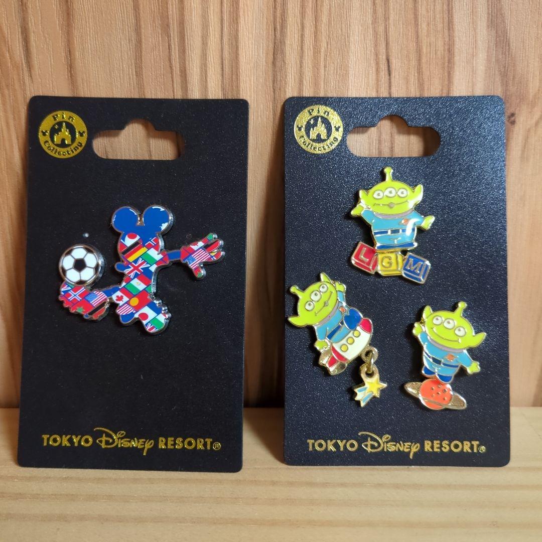 東京ディズニーランド】ピンバッジセット