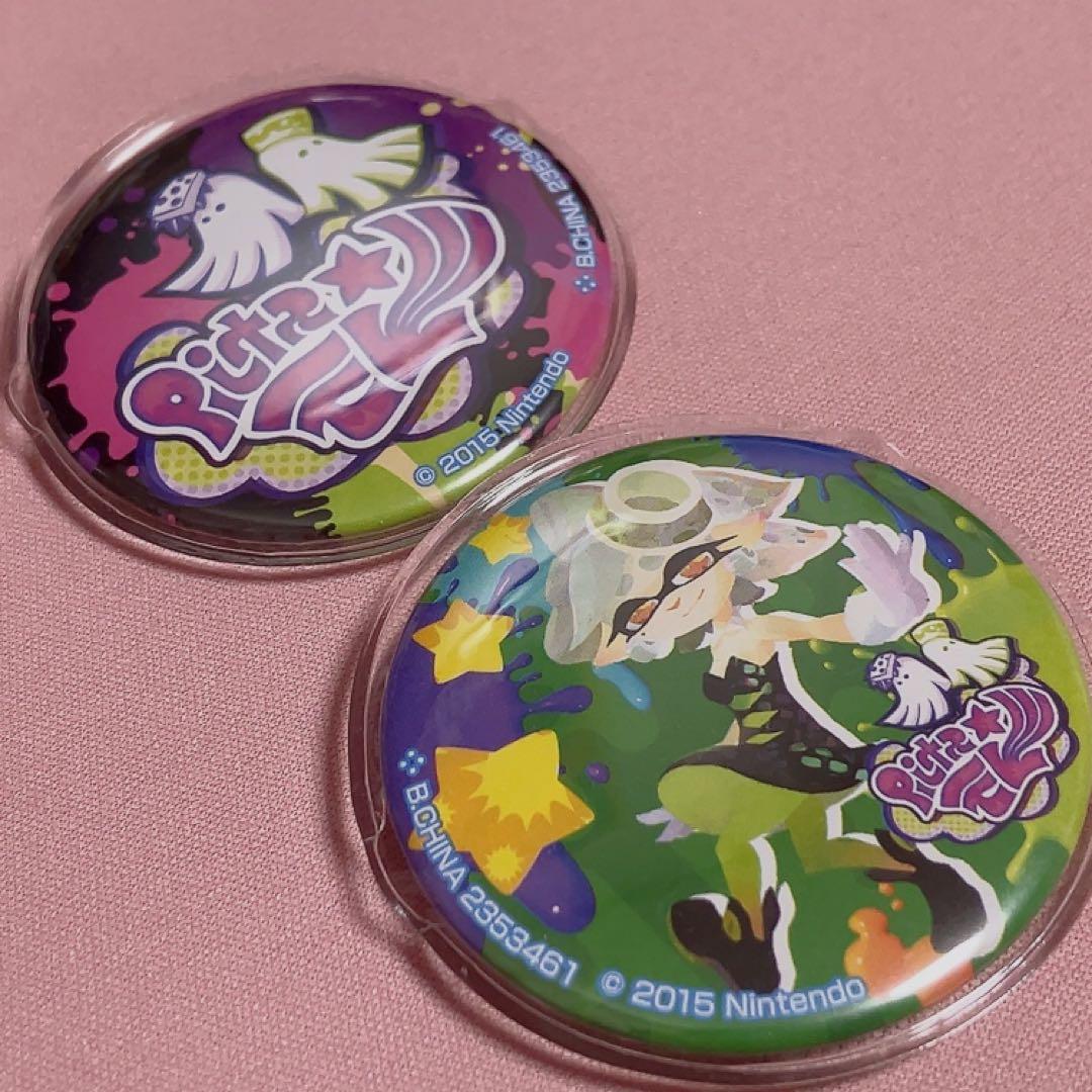 シオカラーズ　缶バッジ　スプラトゥーン グッズ　匿名配送