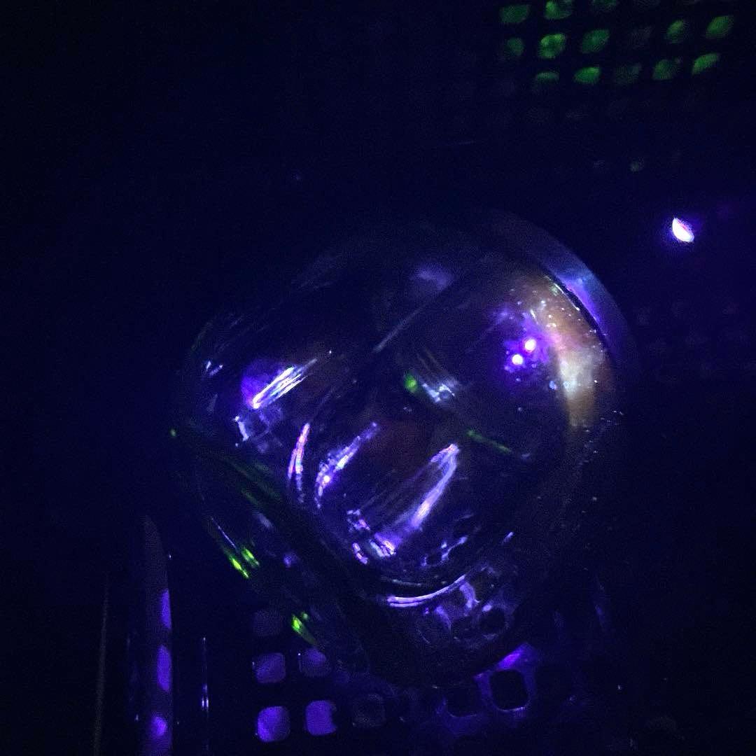 骨董 時代ガラス 希少 南京型 小振り 飴屋瓶 キャンディポット 小物入れ