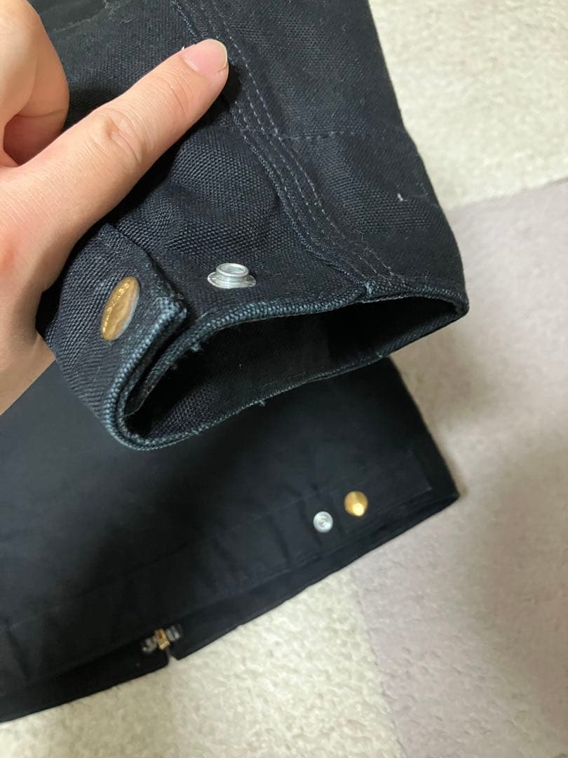 carhartt デトロイトジャケットブラックSサイズ