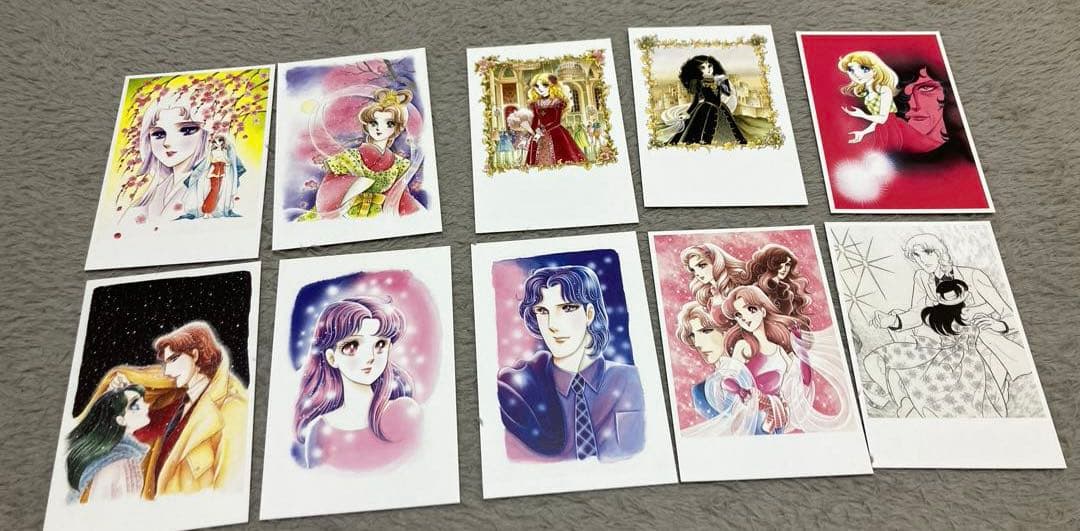 ガラスの仮面 ＢＯＸ入り　ポストカード30枚セット　ガラスの仮面展