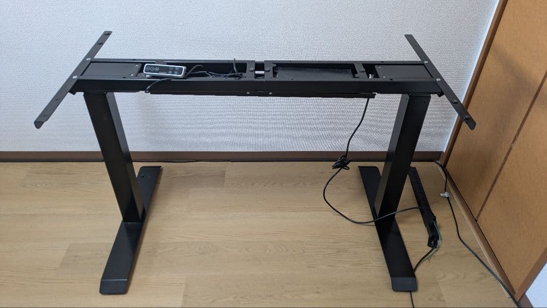 電動昇降デスク FLEXISPOT EJ2B ブラック 脚のみ