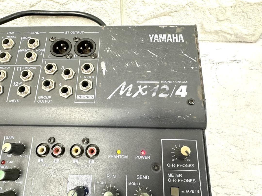 YAMAHA MX12/4 アナログミキサー 12ch・4バス PA*