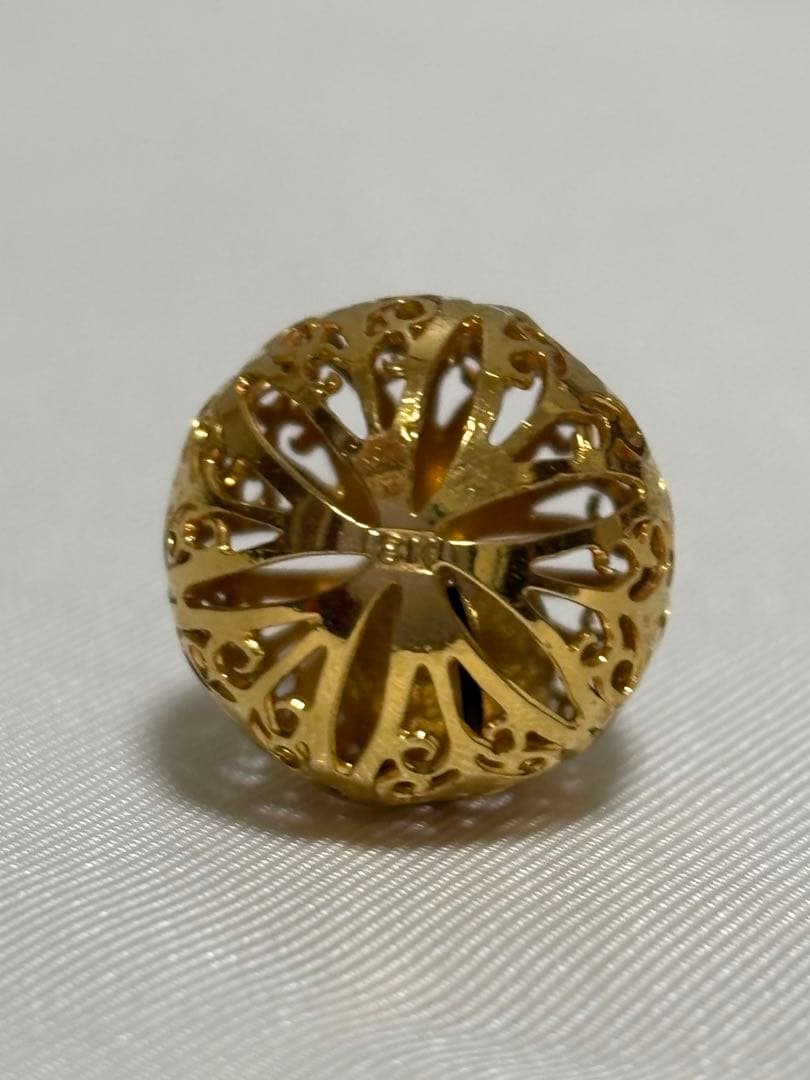 8K 8K 金 ゴールド ネックレス トップ8Kの刻印入り