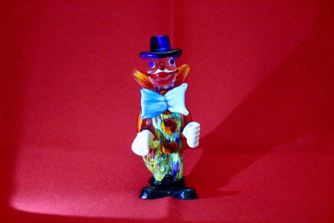 イタリア雑貨・ピエロコレクション【MURANO GLASS 赤の紳士】 イタリア雑貨・ピエロコレクション【MURANO GLASS 赤の紳士】 イタリア