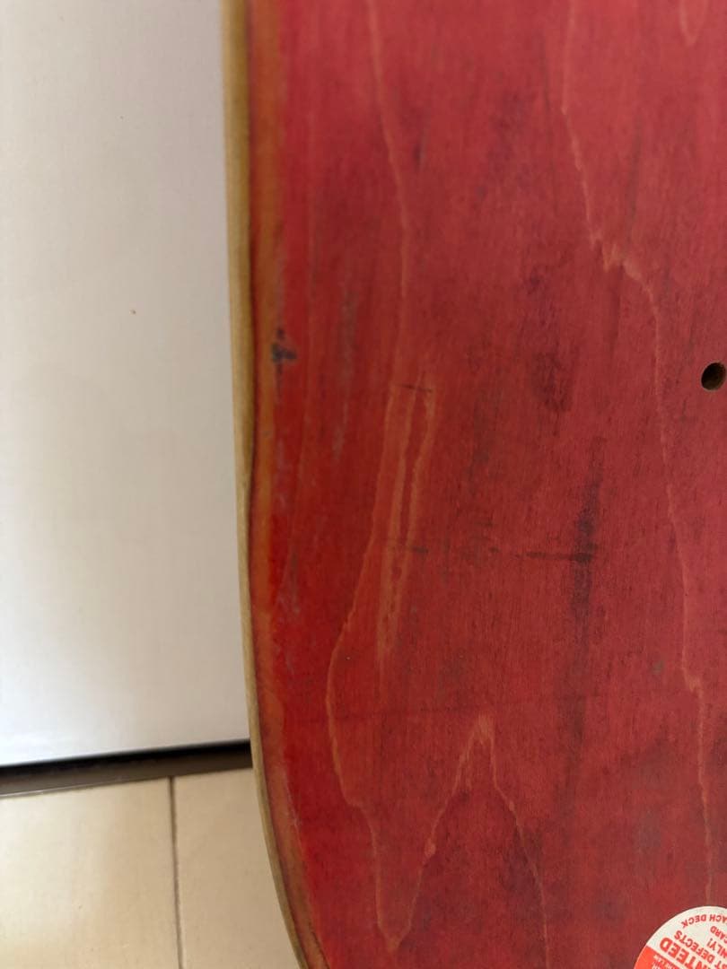 SANTA CRUZ EVER-SLICK デッキ レッド