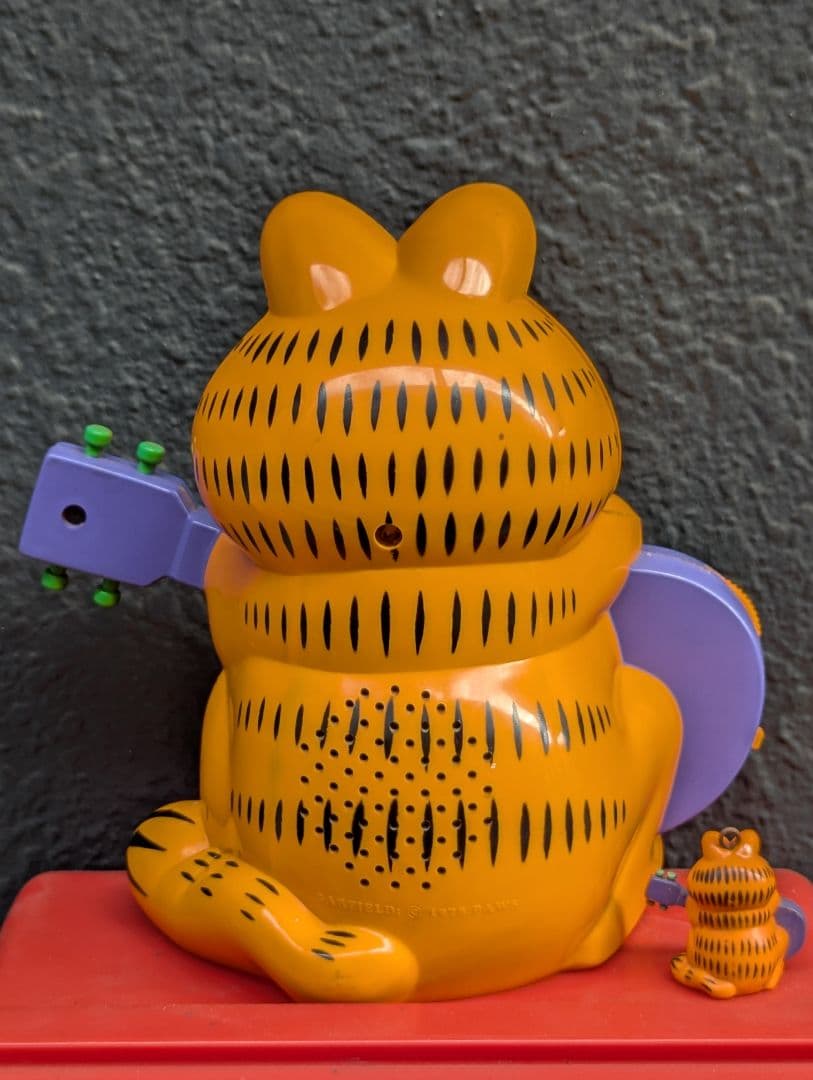 超レア【ガーフィルド 型ラジオ(ジャンクな為)インテリアで販売の中古品】1981