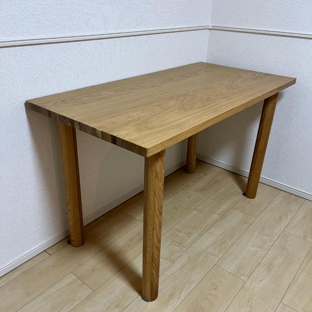すーさん専用【美品】無印良品 木製テーブル（天板＋脚4本セット）オーク材