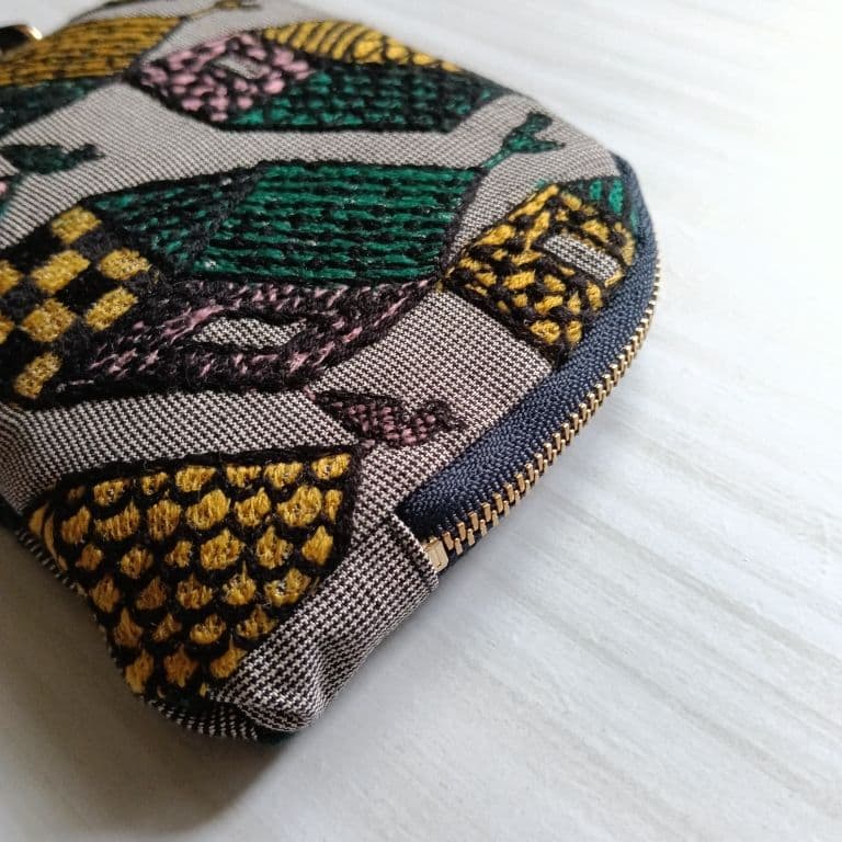 ✩ハッピー＊✩ミナペルホネン　ころんとミニポーチ　シンフォニー　ヴィレッジ