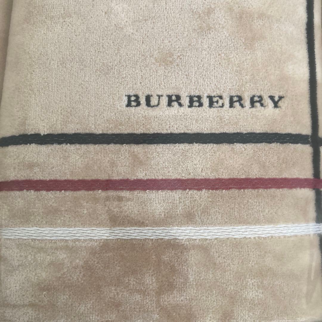 バーバリー バスタオル フェイスタオル タオル 3枚セット レア ベロア