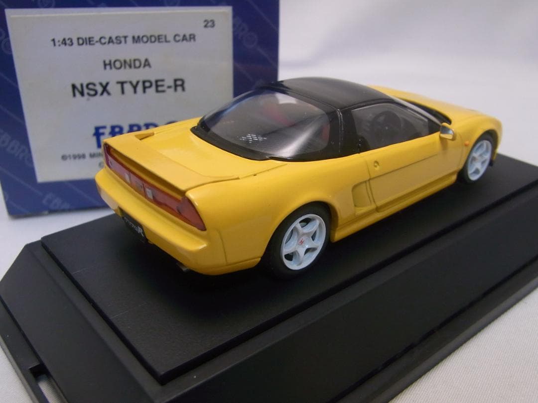 ★美品!★HONDA NSX Type-R Yellow 1/43