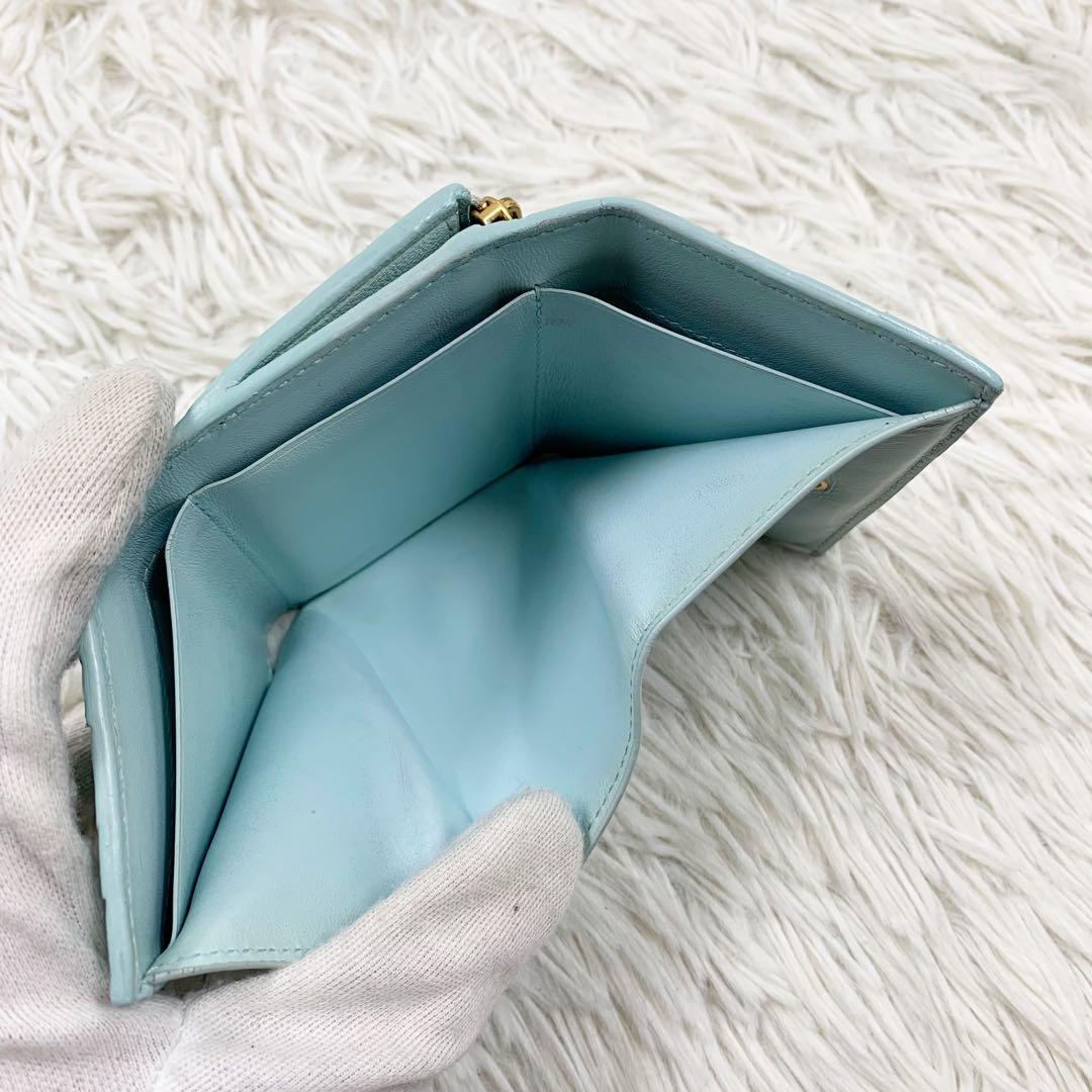 ✨極美品✨】ボッテガヴェネタ イントレチャート 三つ折り財布