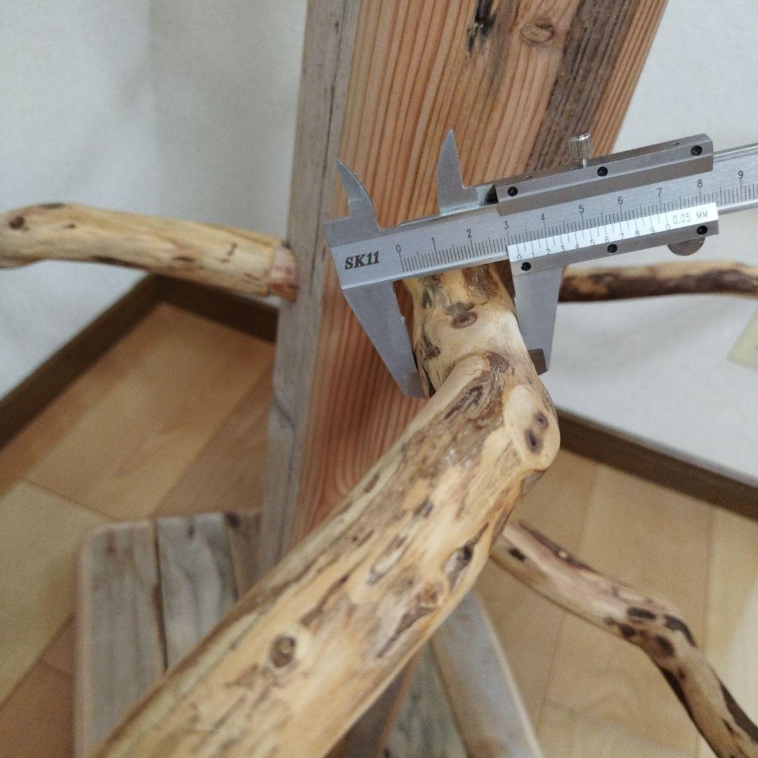 大型鳥用】くねくね螺旋状♬どっしりバードスタンド 大型鳥用