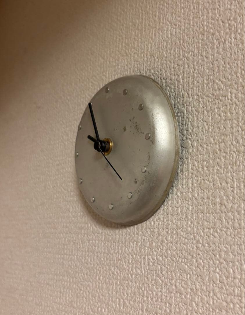 chikuni チクニ　wall clock アルミ