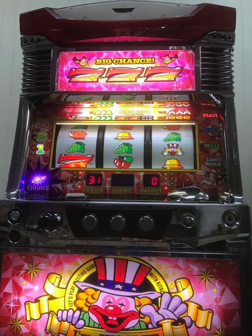 ジャグラークリスタルパネル実機