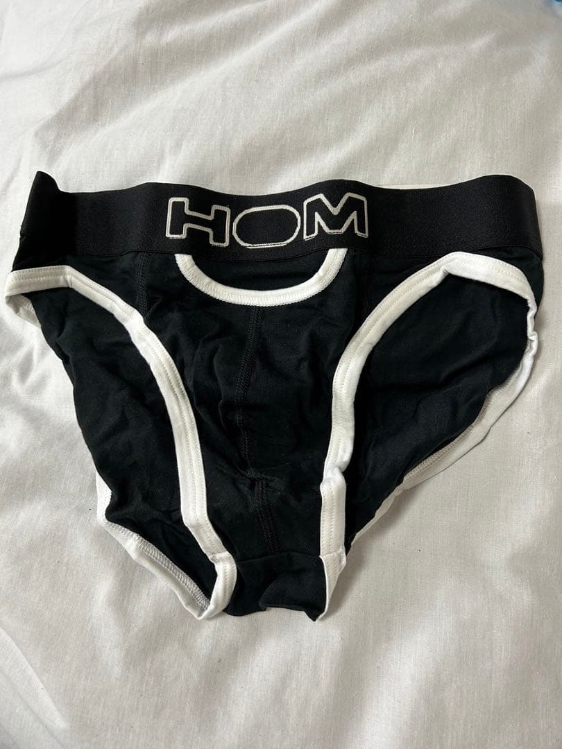 HOMのTバック水着 黒 Sサイズ HOM Tバックビキニ【返品不可商品