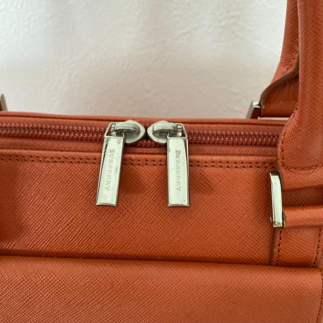 か*ら様 BURBERRY バーバリー　ハンドバッグ　本革　セレモニーバッグ