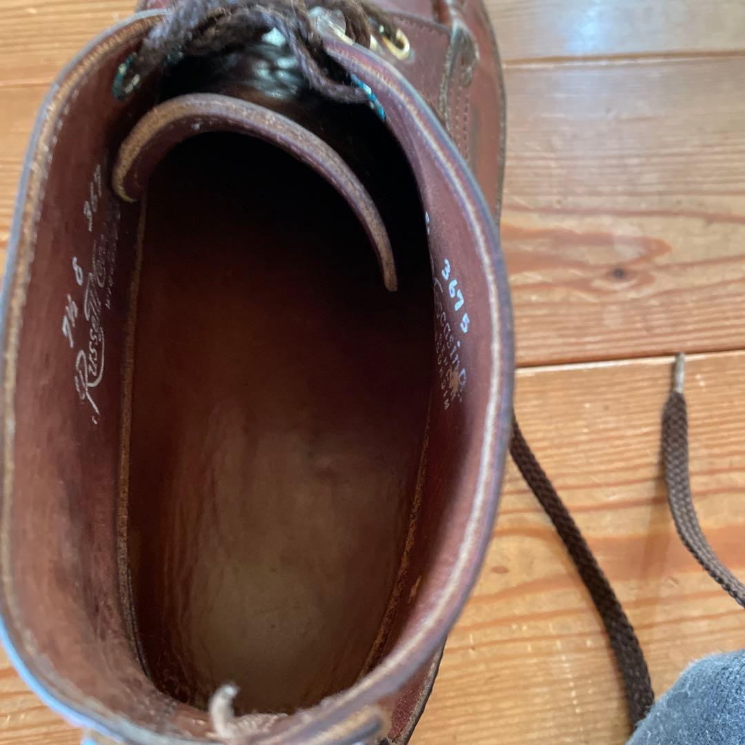 〔希少〕Russell Moccasin トリプルヴァンプ モカシンブーツ